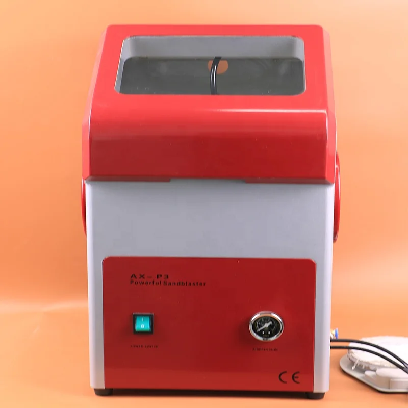Jewelry Recyclable Sandblater for Gentle Finishing of Metal | Dental Lab Sandblasting Unit