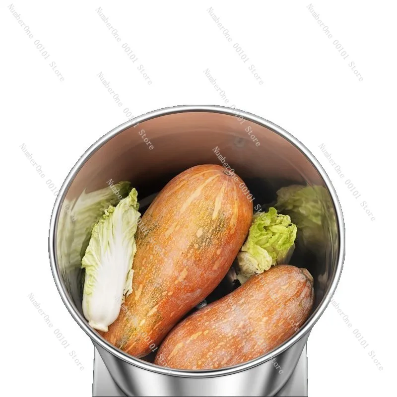 Commercial Electric Vegetable Chopper | Food Processor for Leafy Greens & Poultry Feed | Heavy-Duty Kitchen Cutter