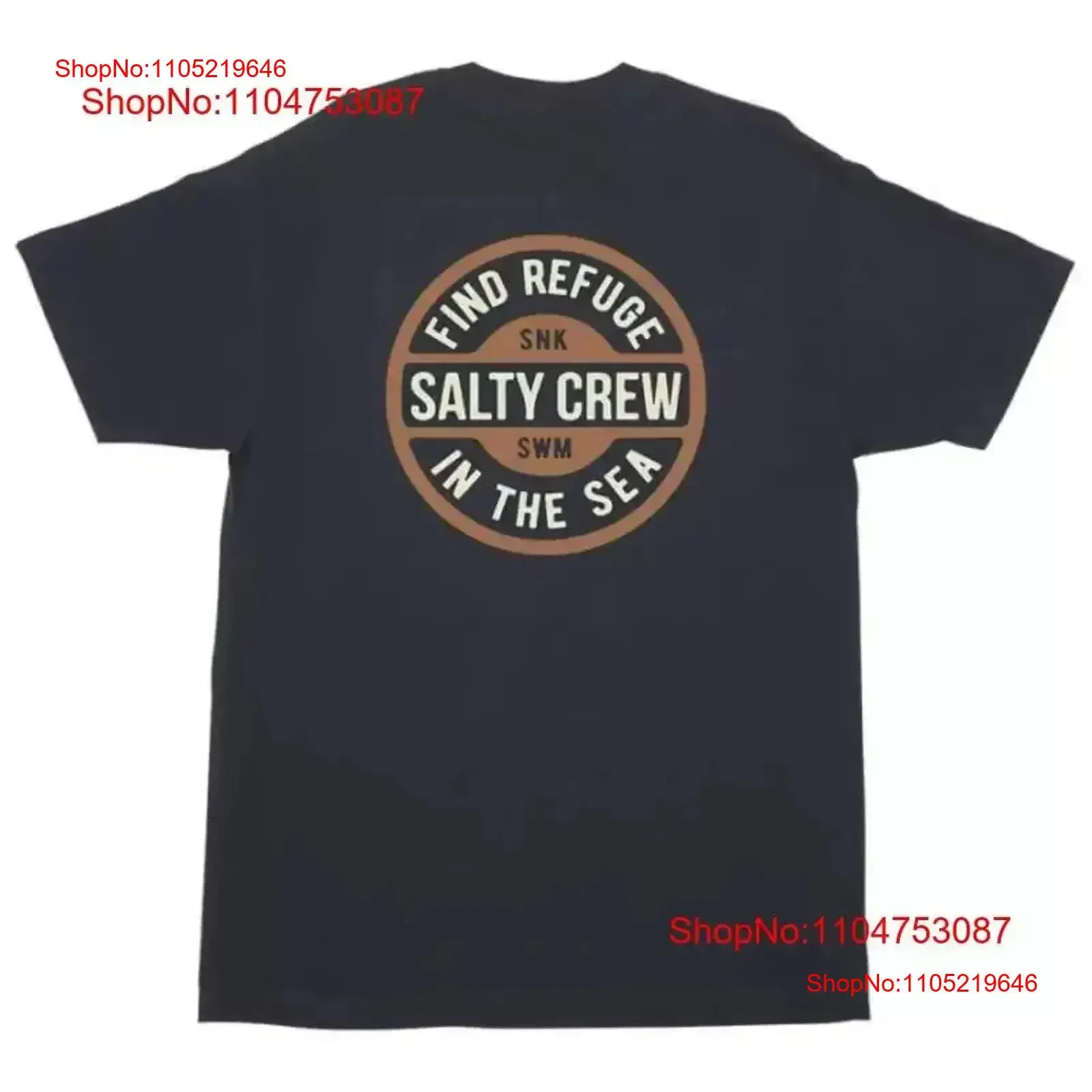 Size Medium Salty Crew Landing T Shirt Navy Blue vintage Washed Comfortable Casual Stylish streetwear Soft vintage Washed