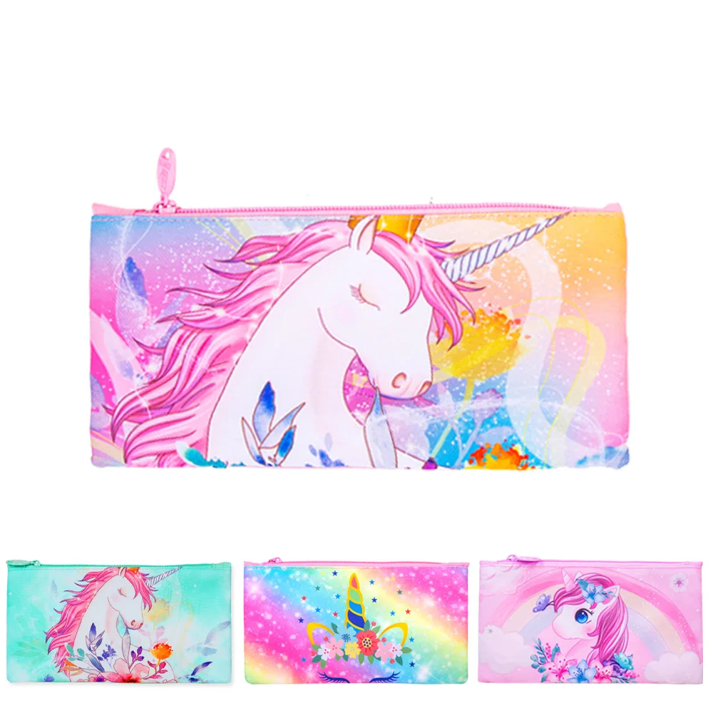 

Unicorn Pencil Case Cute Pencil Bag for Girl Pencilcase Stationery School Supplies Waterproof Box