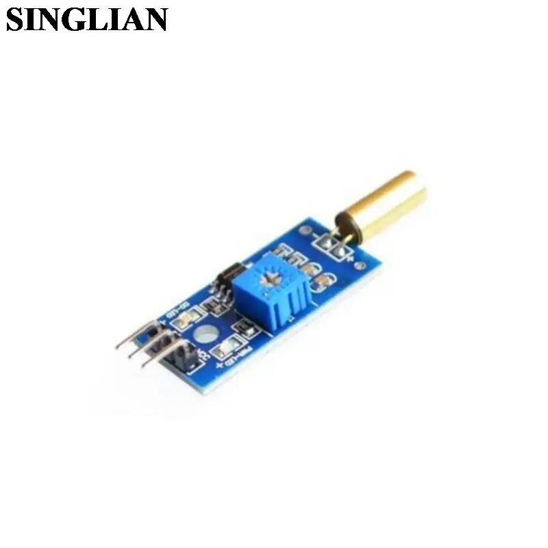 SW-520D Angle Sensor Module Ball Switch Vibration Switch Tilt Sensor Module SW520D
