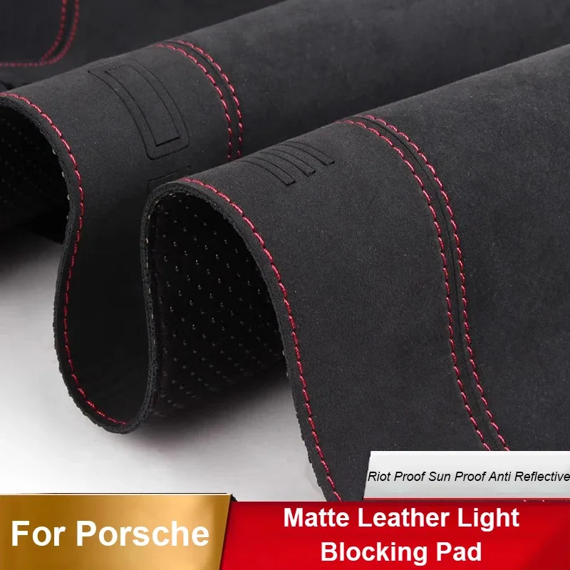 Car Dashboard Cover Console Instrument Sunshade Anti-UV Carpets Protection Mats LHD For Porsche Cayenne Panamera Macan 718