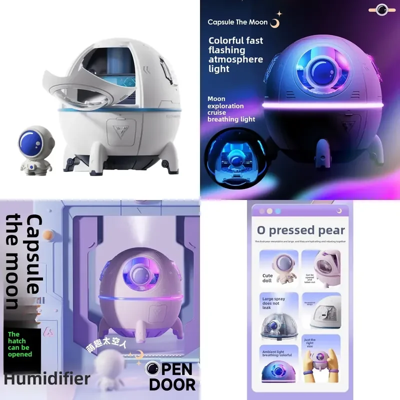 USB mini household fog spray, bedroom, office desktop small car humidifier