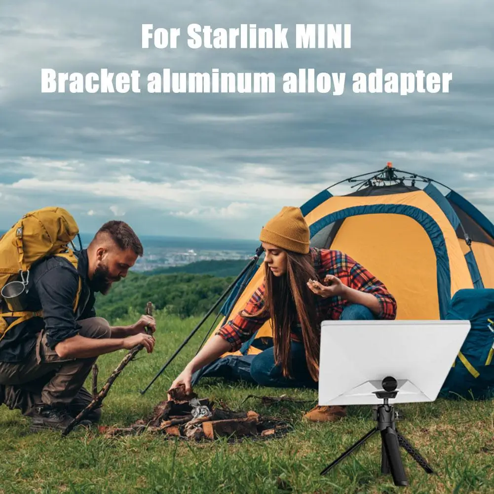 With 1/4 Screw Hole For Starlink Mini Aluminum Alloy Tripod Adapter Compatible With Various Models Of Bases Very Sturdy Outdoor