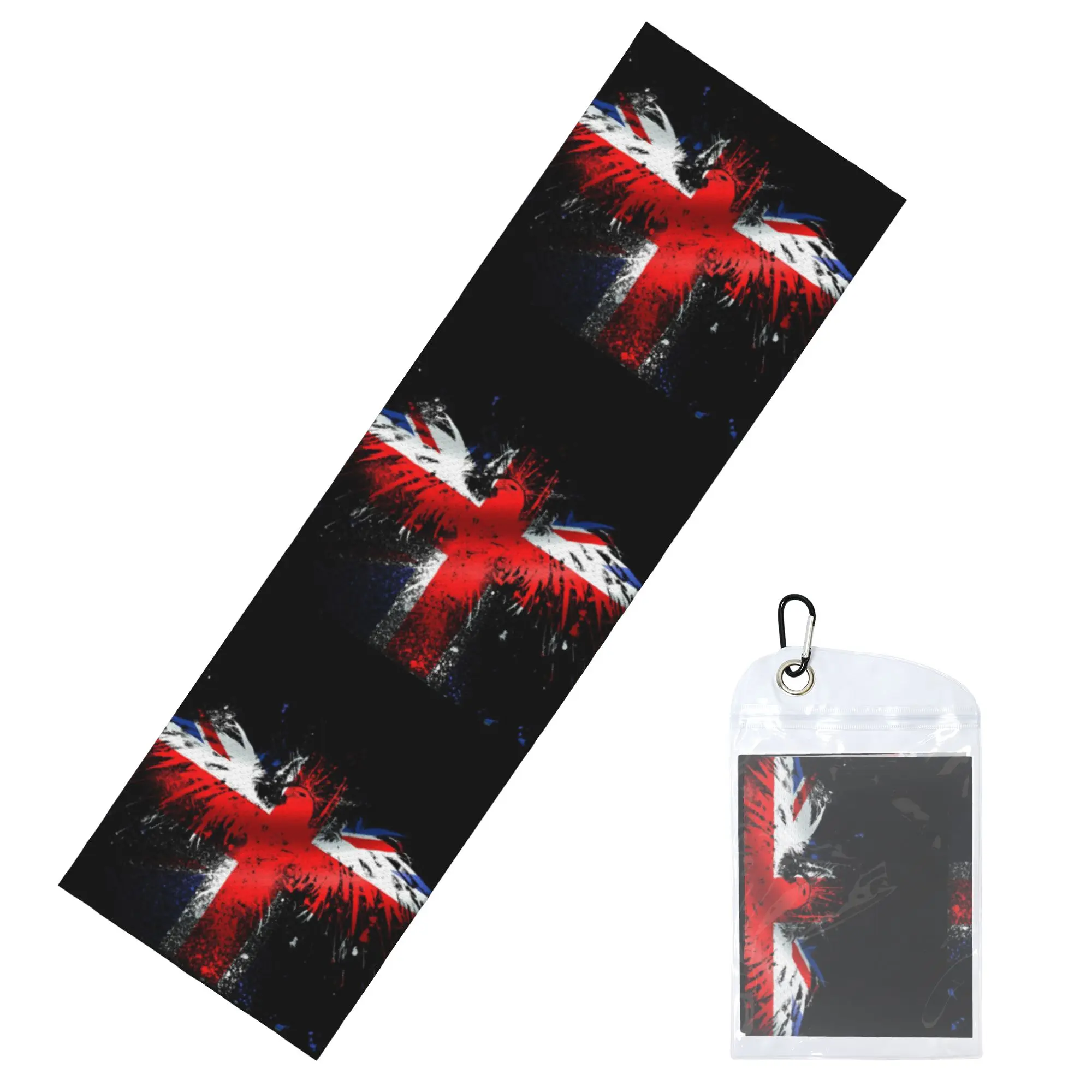 UK Flag United Kingdom Flag Great Britain Flag British Flag Cold Exercise Towel Face Towel Quick Drying Shower Cold Towel