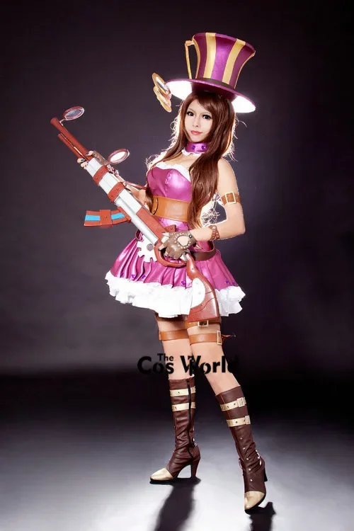 

LOL The Sheriff of Piltover Policewoman Caitlyn Kirraman Outfits Games Customize Cosplay Costumes