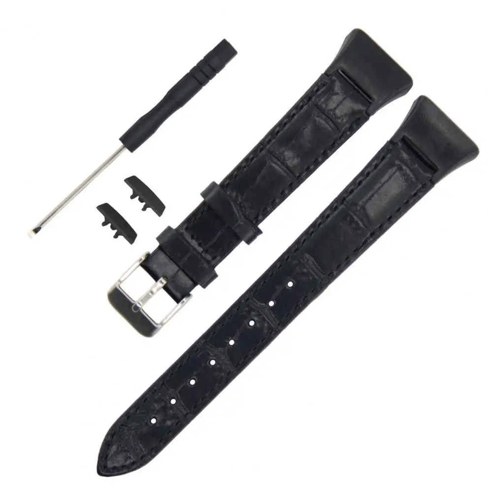 

Watch Band for Honor 4/5/6 for Band 6 Waterproof Breathable Soft Faux Leather Wristwatch Band Watch Accessories