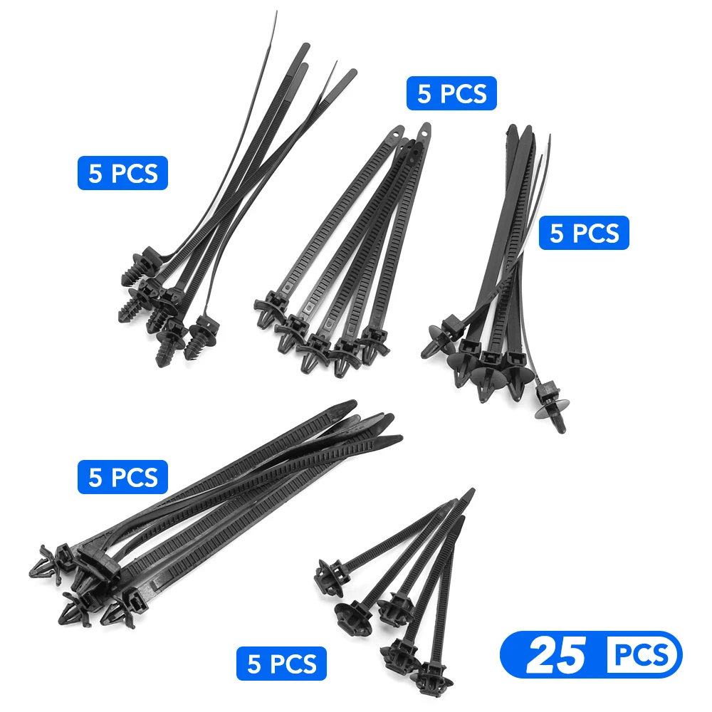 車のワイヤーハーネスファスナーケーブルクランプクリップマツダ2 3 M3