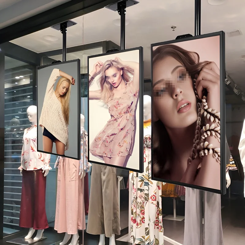 43inch Shop Window Advertising Hanging Lcd Advertising Equipment Machine Digital Signage Screens Window Screens view 2