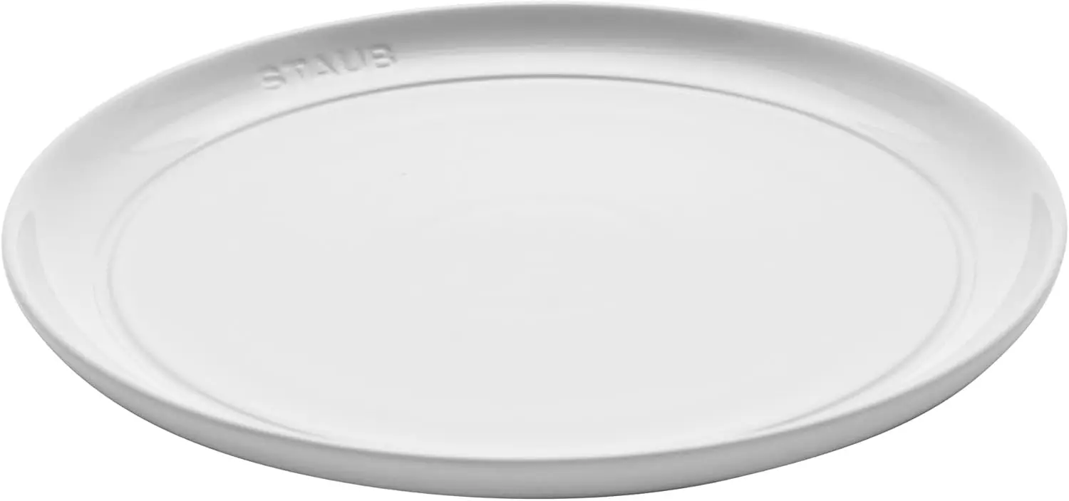 طقم أطباق سلطة سيراميك 4 قطع 9 بوصة - أبيض