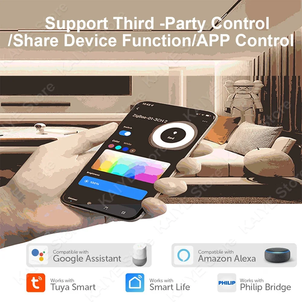 Zigbee-LEDストリップコントローラー3.0,シングルカラー,RGB,rgbwc,スマート音声制御,Tuyaゲートウェイで動作,DC 5v-24v