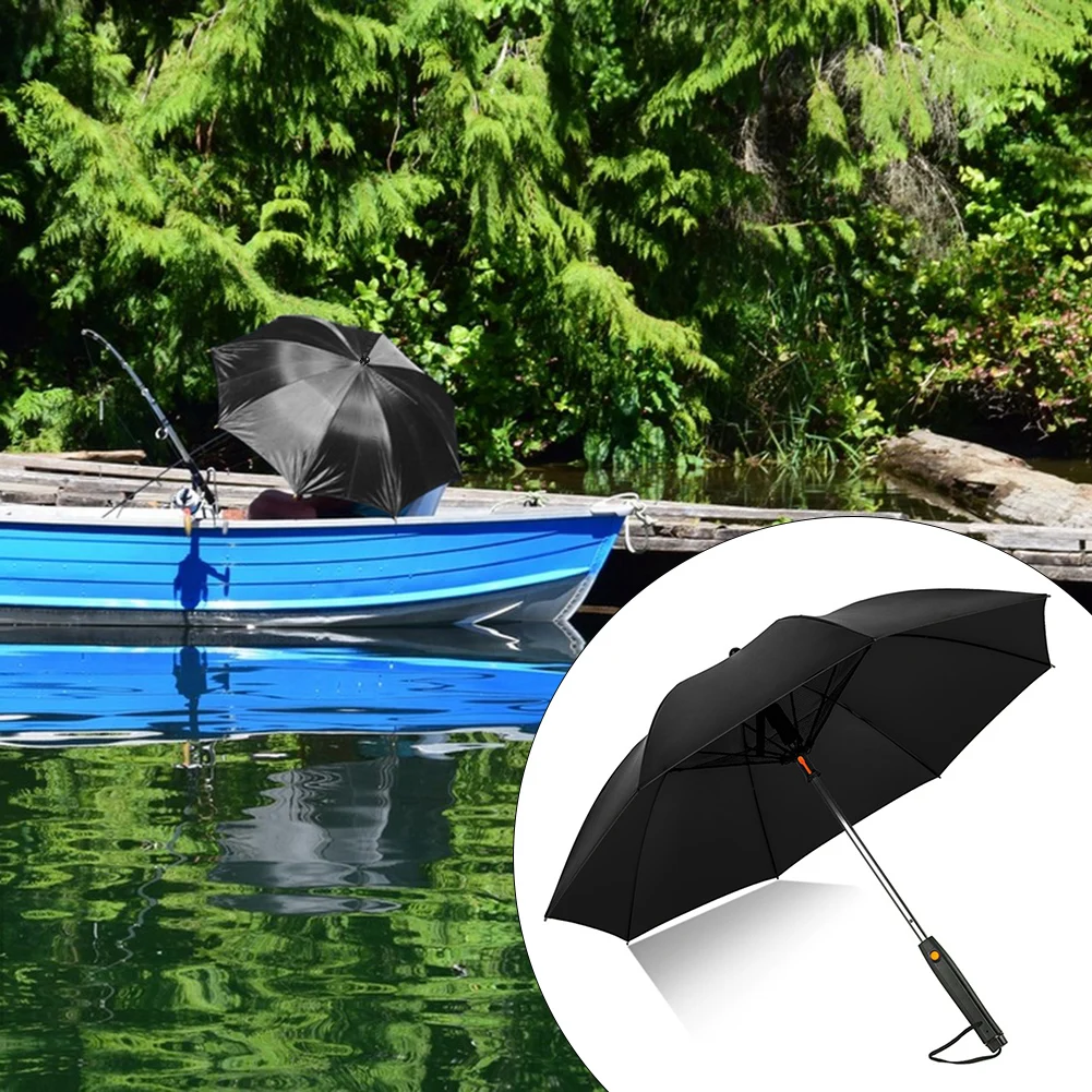 UV Blocking Umbrellas with Fan Spray Battery Powered Mist Fan Umbrellas for Patios Sand Travel