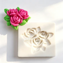Rose Shape Silicone Mold Sugarcraft Chocolate Cupcake Baking Mold Fondant Cake Decorating Tools