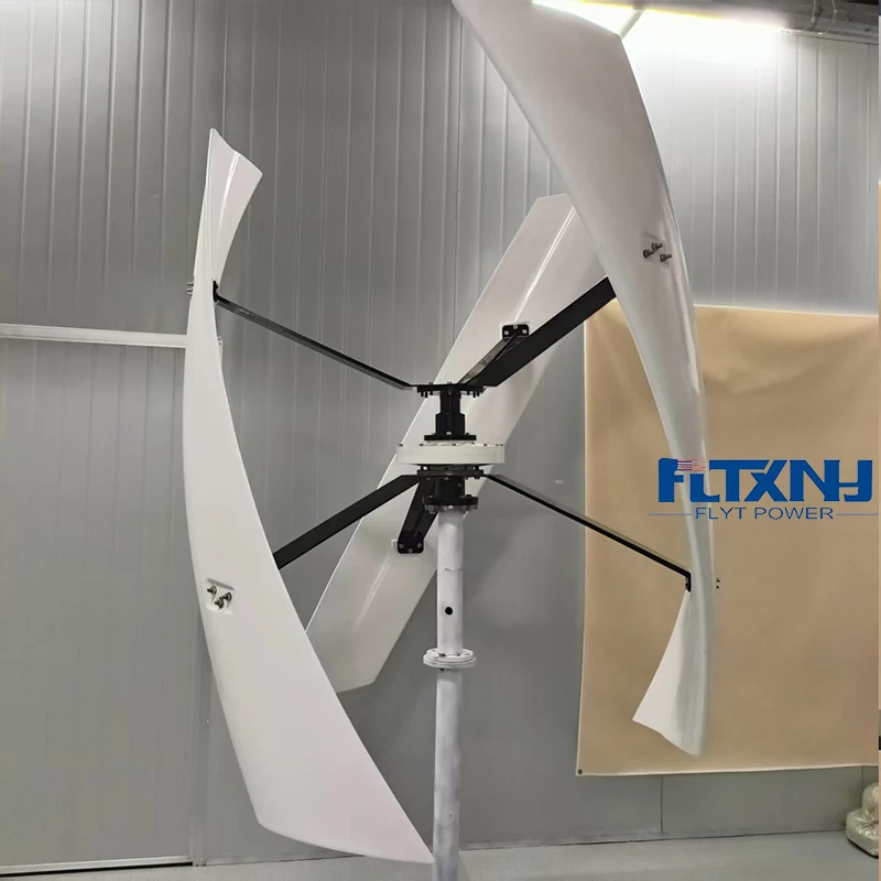 Wind Turbine Generator 10000W 12V24V 48V Vertical Dynamo Generator Low Wind Speed Start Free Alternative Energy