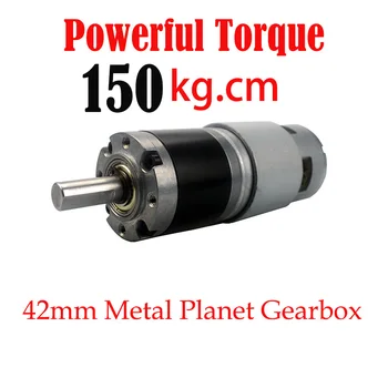 12V24VDC low speed long life super strong torque 42mm Planetary Gearbox Gears 775 Motor Planetary Deceleration Brushed Gearbox