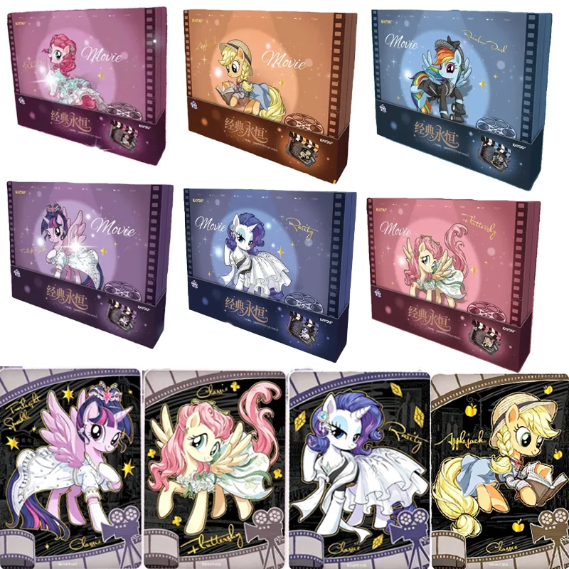carte-authentique-kayou-my-little-pony-g4-timeless-classics-pinkie-pie-time-serie-de-boites-cadeaux-carte-a-collectionner-anime-jouet-cadeau