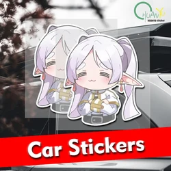 Cute Frieren Anime Wall Stickers Scratch Proof Graphics Living Room Bathroom Decal Wallpapers Home Mural