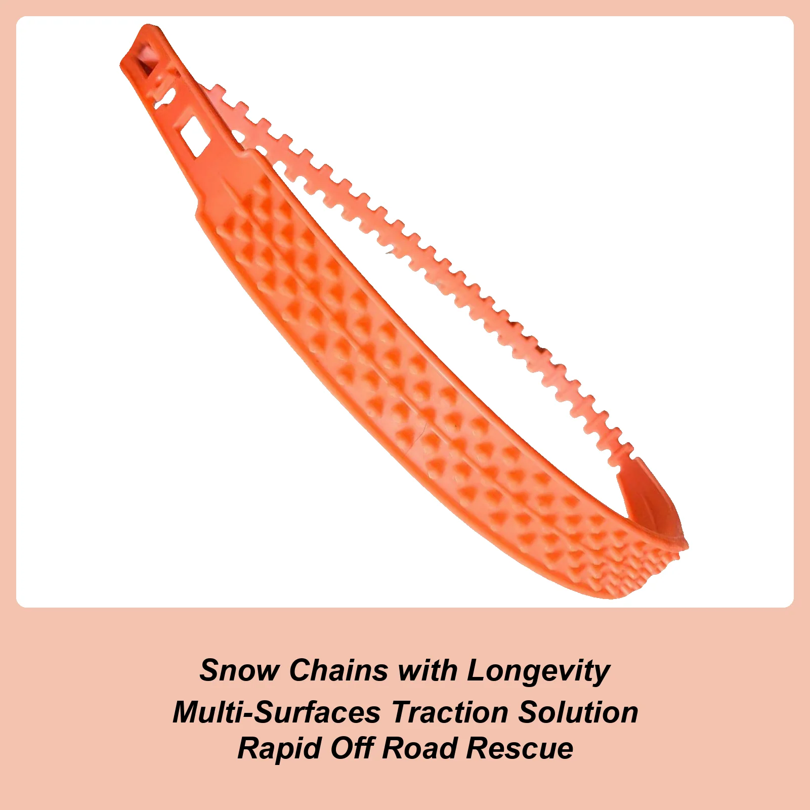 Tire Chains Heavy Duty Anti-Skid Strap Non-Slip Zip Tie Tires Chain Grips For Truck SUV Sedan Motorcycle Pickup Automotive