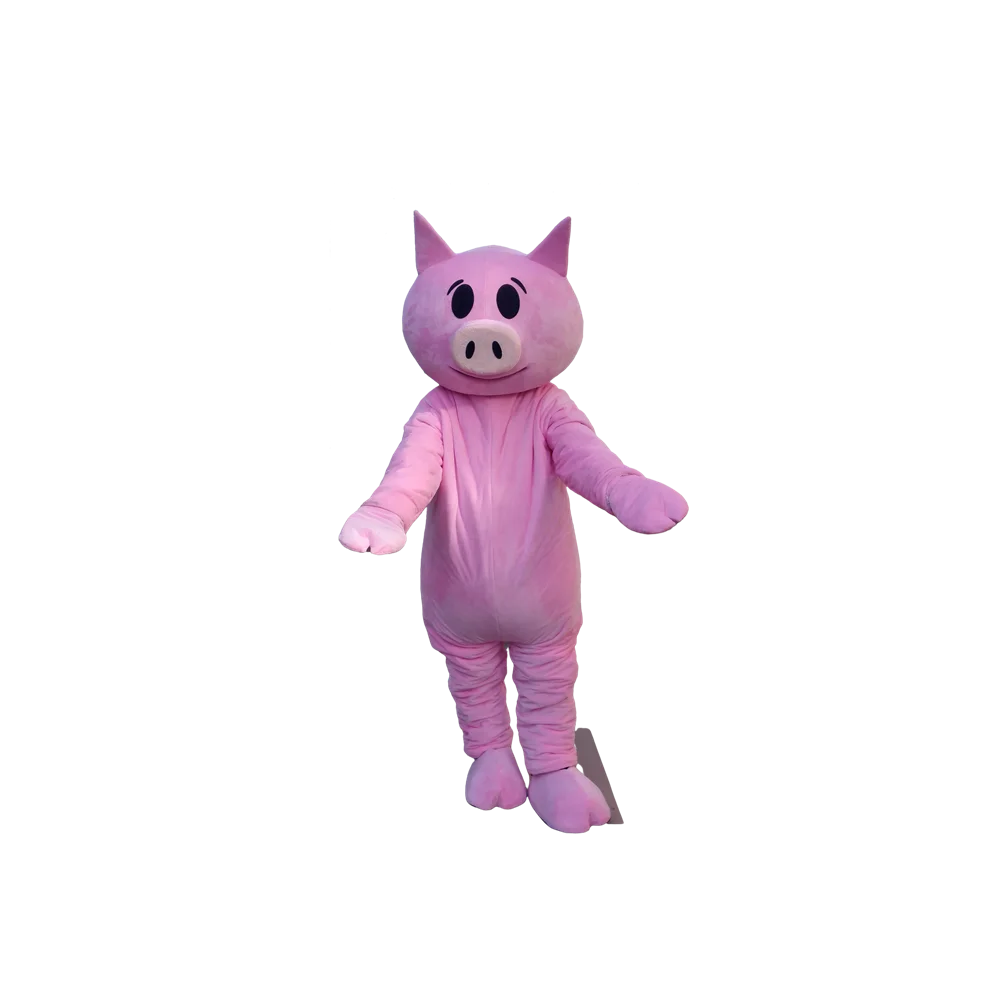 Costume de mascotte de cochon rose, costume fantaisie personnalisé, kit de cosplay anime, thème mascotte, robe fantaisie de carnaval, costume 41668