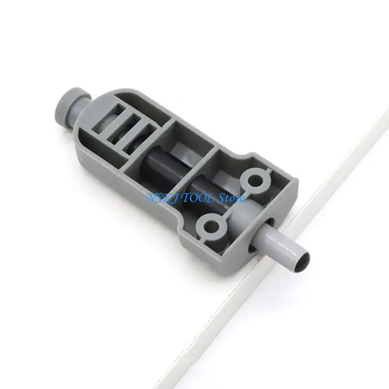 

L8RC Cabinet Door Dampers Quiet Adapter Heavy-duty Easy to Install Gray 2 Pack