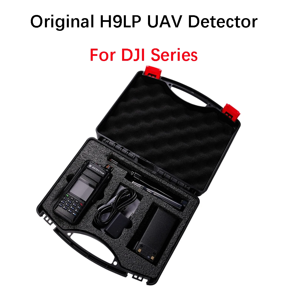 O​riginal Handheld Passive Drone Detector H9LP UAV Detector for DJI/Autel Series/FPV Omnidirectional Detection for DJI Parts New