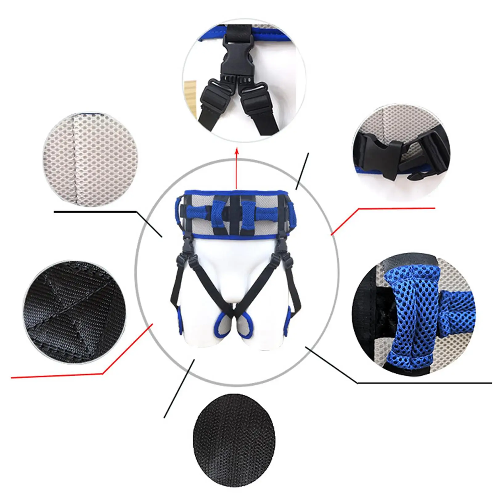 

Transfer Gait Belt with handles for Disabled Walking Elderly