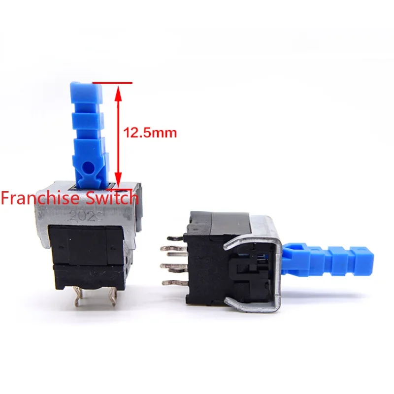 

10PCS S6 Pin SPEC121300 Button With Lock TV Power Self-locking Switch