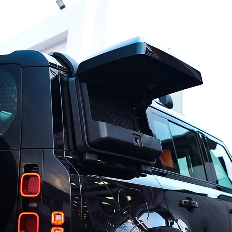 لاند روفر ديفندر 90/110/130 ABS صندوق تخزين السيارة طقم أدوات صندوق جانبي صندوق عالي الجودة اكسسوارات السيارات #4