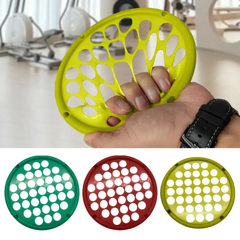 Strength Training Finger Web 7Inch Grip Strengthening Silicone Hand Web Gym Travel Living Room Wrist Exerciser Muscles Lifting