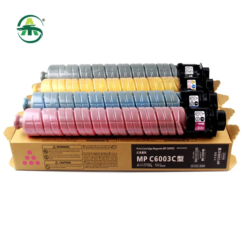 

MPC6003 Toner Cartridge Compatible for Ricoh MP C4503 C4504 C5503 C5504 C6003 C6004 Copier Refill Toner Cartridge CMYK