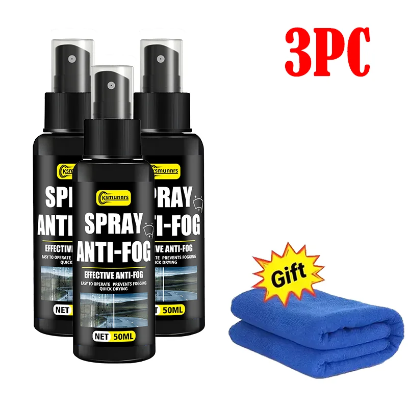 Anti-Fog Spray for Motorcycle Helmets