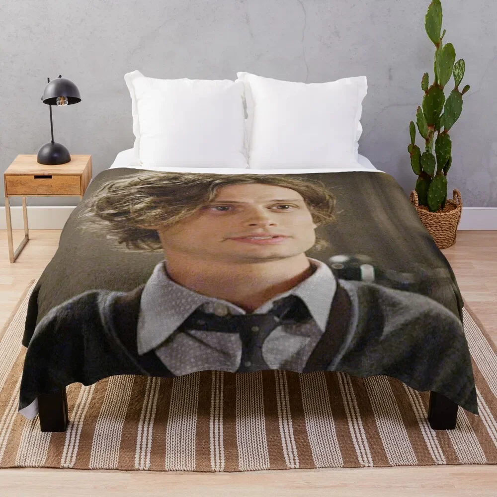 

Matthew Gray Gubler Throw Blanket decorative Plaid on the sofa Blankets