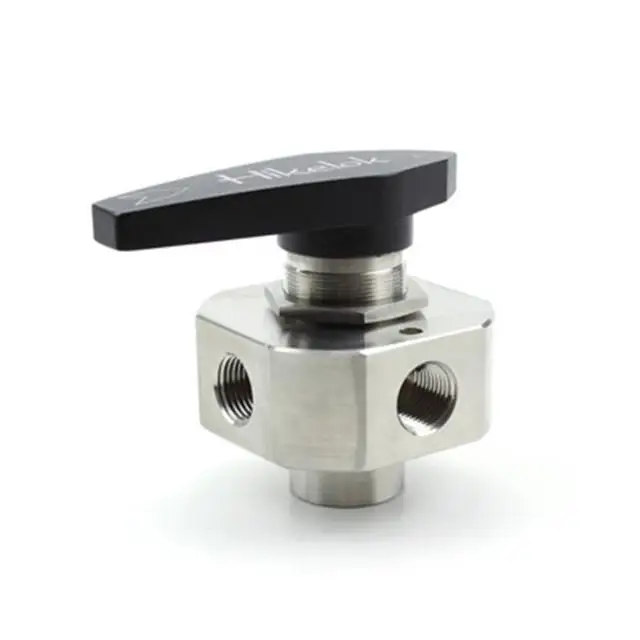

Hot Sale Hikelok 3 Way Stainless Steel Ball Valves