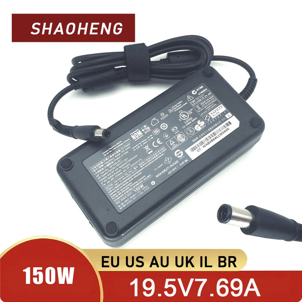 Adaptador de CA genuino de 150W, 19,5 V, 7,69A, para HP Compaq Pro 4300 AIO, fuente de alimentación para PC de escritorio, cable cargador