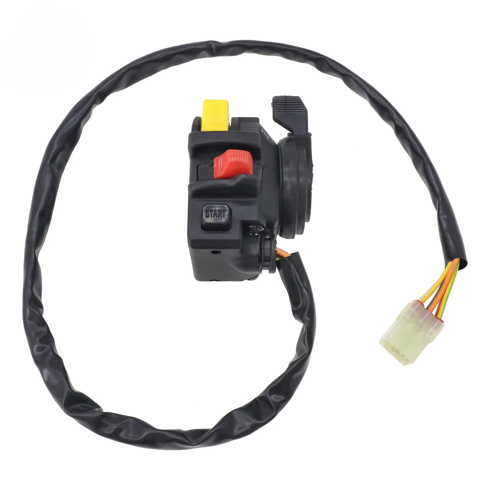 Left Handlebar Switch Start Stop Headlight for Suzuki Eiger 400 LT-A400 LT-F400