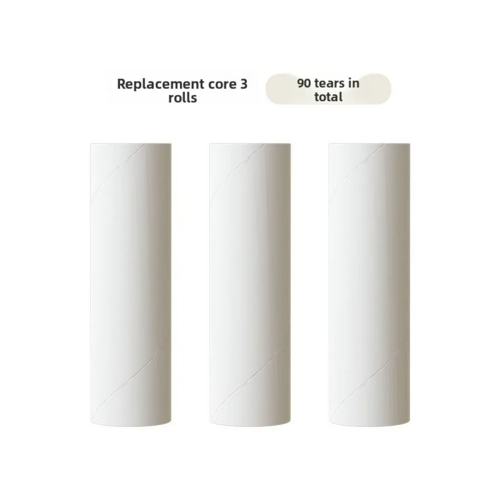 Portable Replacement Head Lint Roller Strong Adhesive Lightweight Lint Sticking Roller Clothes Dust Roller