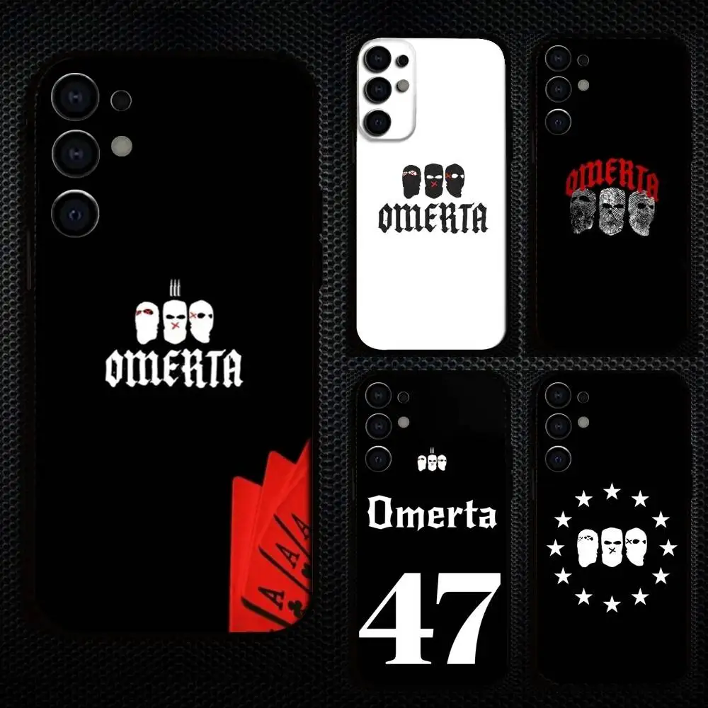 

H-Hot O-Omerta Maes Phone Case For Samsung S25,S24,S21,S22,S23,S30,Ultra,S20,Plus,Fe,Lite,Note,10,9,5G Black Cover