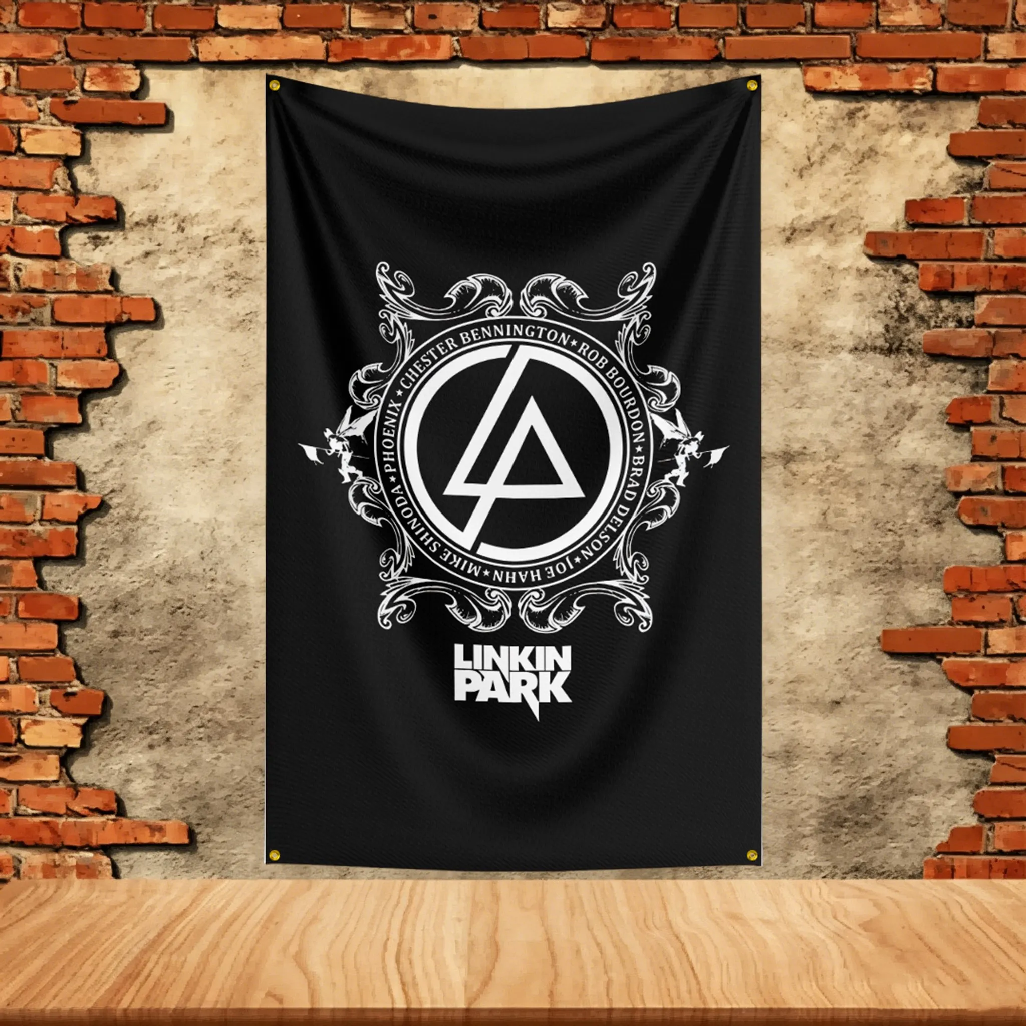 Music Band Flag 3x5ft for Linkin Park Fans Banner Custom any Image Garage Bedroom Living Room Dorm Wall Hanging Decor Tapestry
