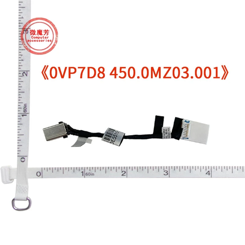 New Laptop DC Power Jack Cable for DELL Inspiron 15 Pro 5510 5515 5620 5410 5415 5518 P143G VOSTRO 14 5410 5415 15 5510 5518