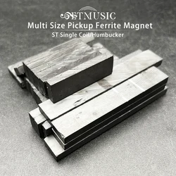 20Pcs Ferrite Magnet of Electric Guitar Pickup Magnet for Humbucker ST Single Coil Pickup Magent Humbucker Magnet Multi Size