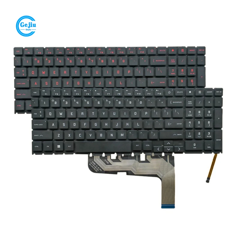 New Original Laptop Keyboard For HP OMEN 6/7/9/10 TPN-Q265 Q280 C167 C168 16-B/K/WF