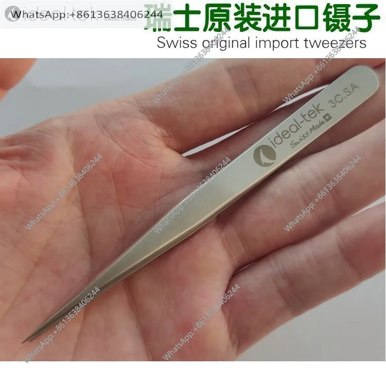 Ultra-sharp fine-tipped microscopic dissection clip for biological laboratory original imported high-precision tweezers 3C.SA