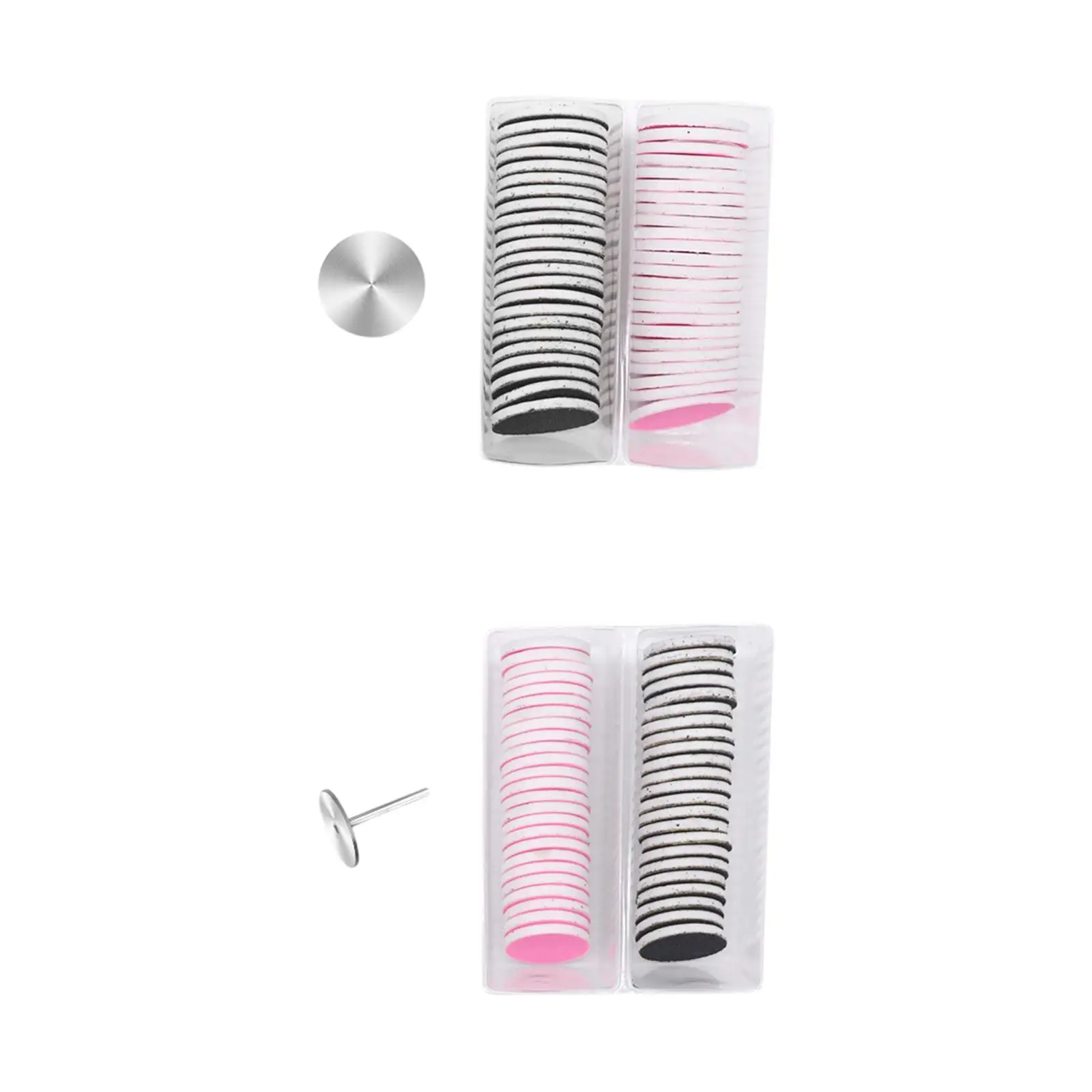 50-delige verwisselbare schuurpapierslijpschijven - gereedschapsvoetvijl