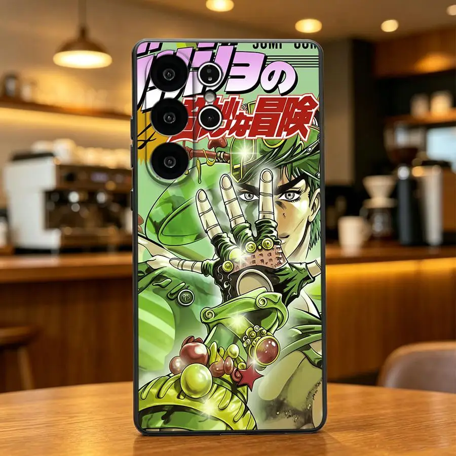Case for Samsung Galaxy S26 Ultra S23 S25 Plus S24+ S10 S9 S25+ Note 20 8 9 10 S21 FE S20 S26+ S24 Phone Cover JoJo Bizarres