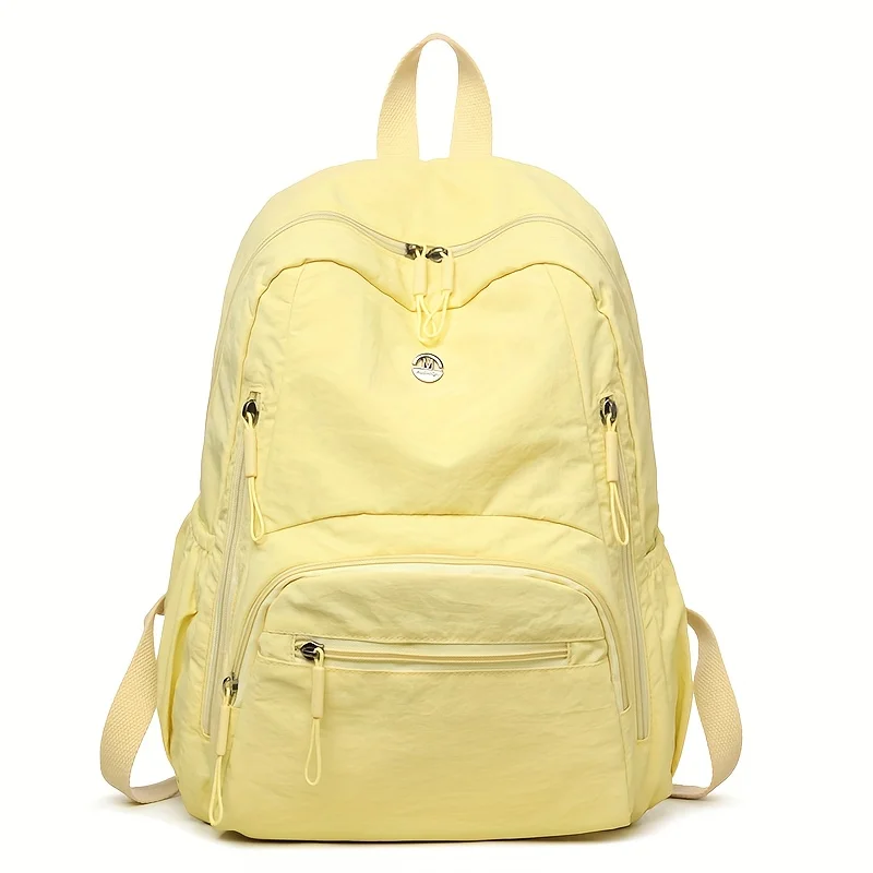 Lightweight Large Capacity Minimalist Backpack with Adjustable Shoulder Straps, College Style Sports Travel Casual Backpacks