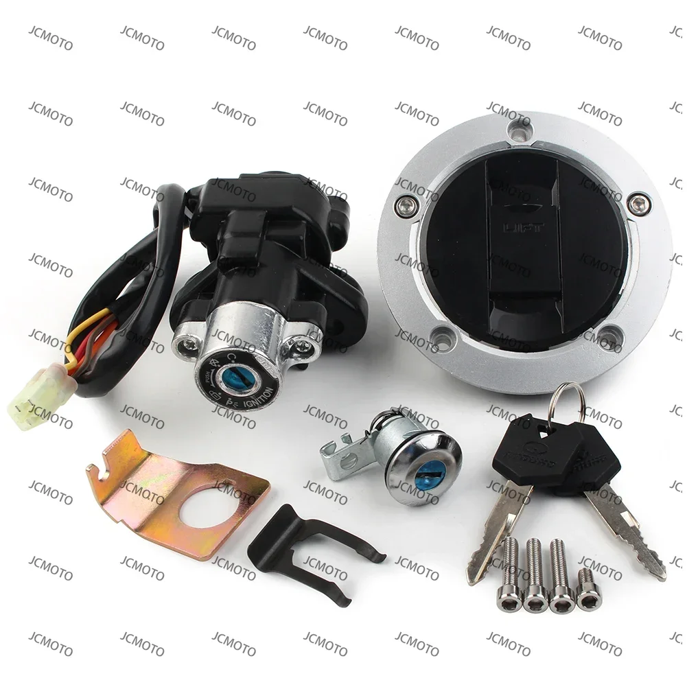 for Suzuki SV1000 SV1000S GSXR1000 GSXR1000s SVF650/650A/650S SV650SF Motorbike Ignition Switch Lock Fuel Gas Cap Seat Lock Set