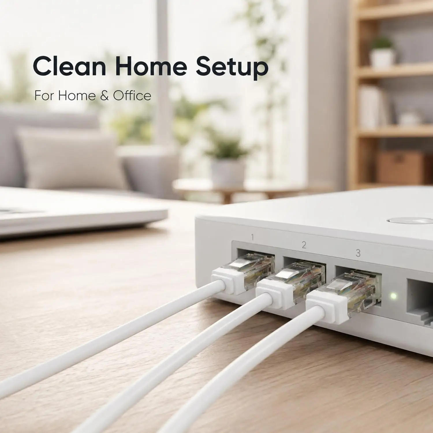 CAT6A Ethernet Cable Crystal Head Copper Network Wire Broadband Router Computer Home Cabinet Box Jumper Line 500MHz 10Gbps CAT6a