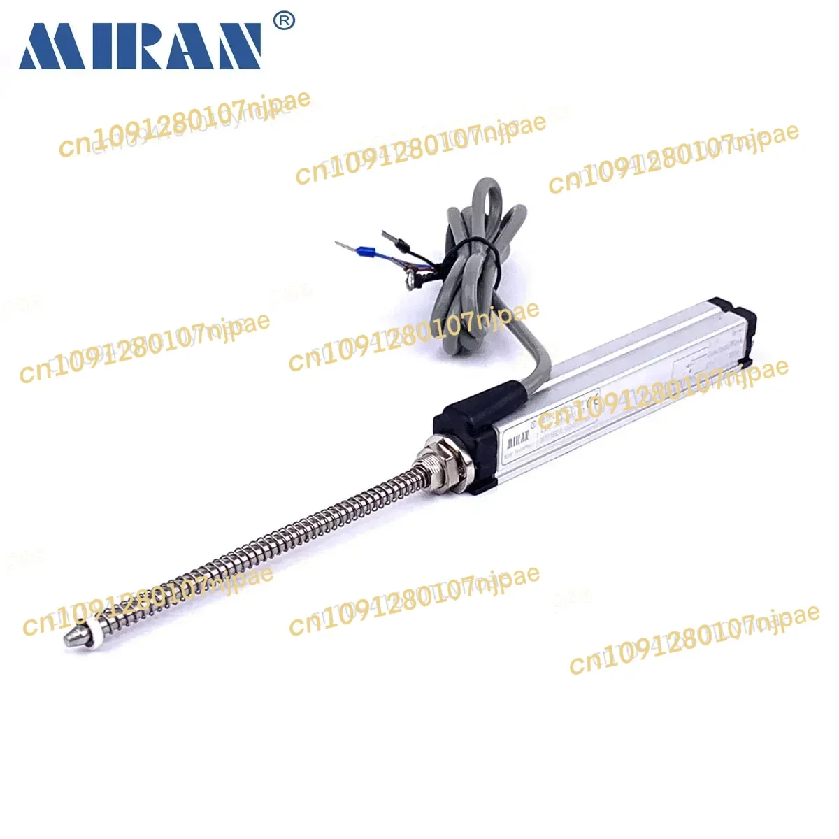 

MIRAN Automatic Reset Linear Displacement Sensor Electronic Ruler Miniature Spring Displacement Transducer Scale KTR2 40-300mm