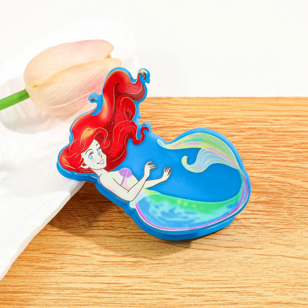 Ariel, el clásico personaje animado de Disney de La Sirenita, garra para el pelo con imagen de dibujos animados, accesorio para el cabello multifuncional