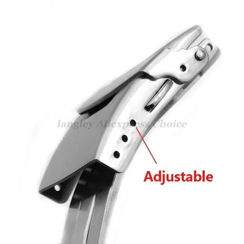 Lucury Solid Buckle for Seiko Diving Folding Stainless Steel Watch Silver Clasp 18/20mm 22mm 24mm Metal Button Watch Accessories